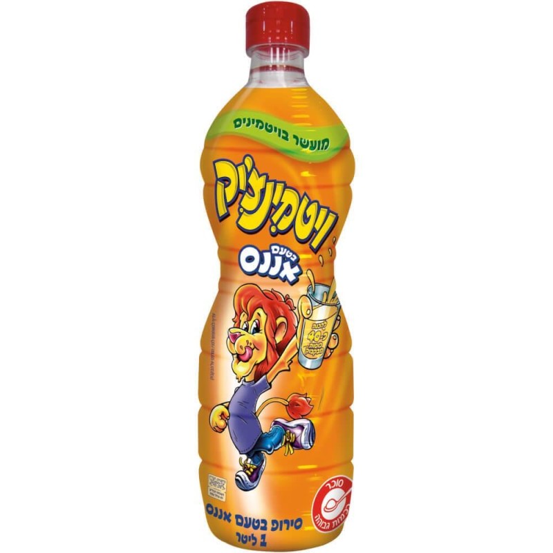 Vitaminchik sirop concentré parfum ananas 1L
