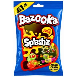 Bazooka Splashz Fruit...