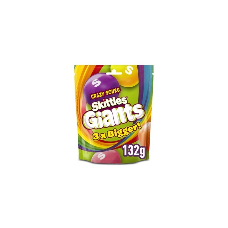 Skittles geant fourre fruits acidules