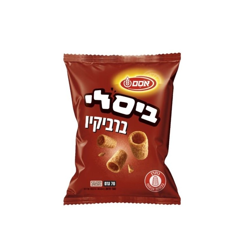 Bissli Barbecue - Snack de blé croustillant 70g