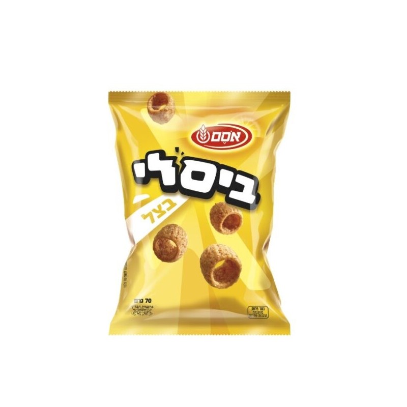 Bissli Oignon - Snack de blé croustillant 70g