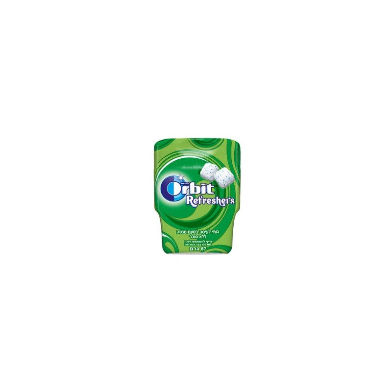 Chewing-gum Orbit Refreshers menthe