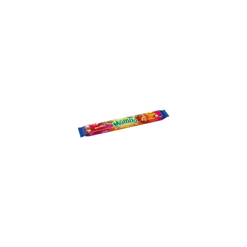 Chewing-gum à mâcher Mamba aux fruits (4 étuis)