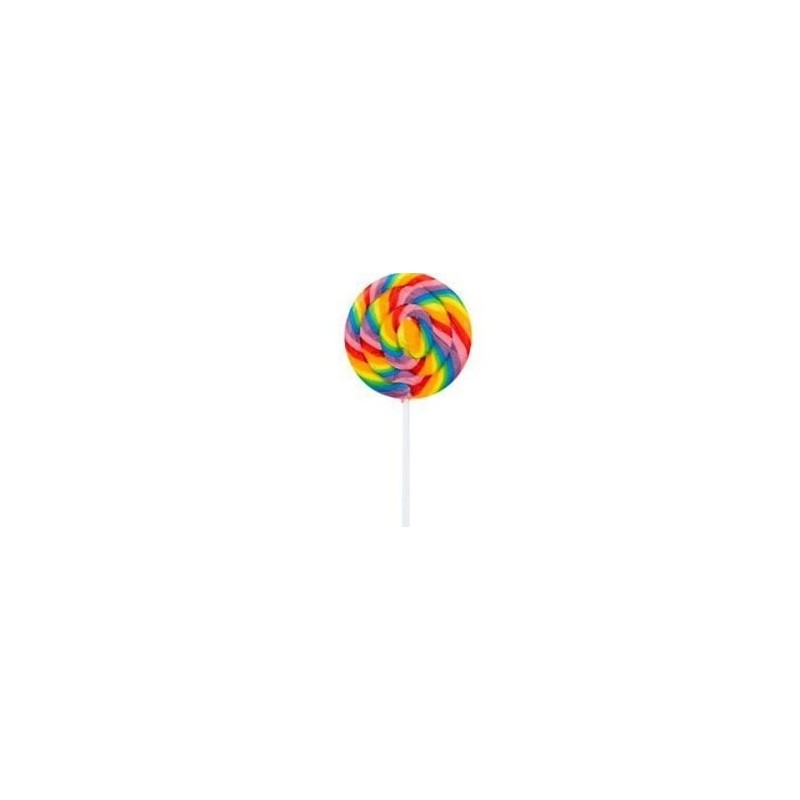 Sucette spirale colorée
