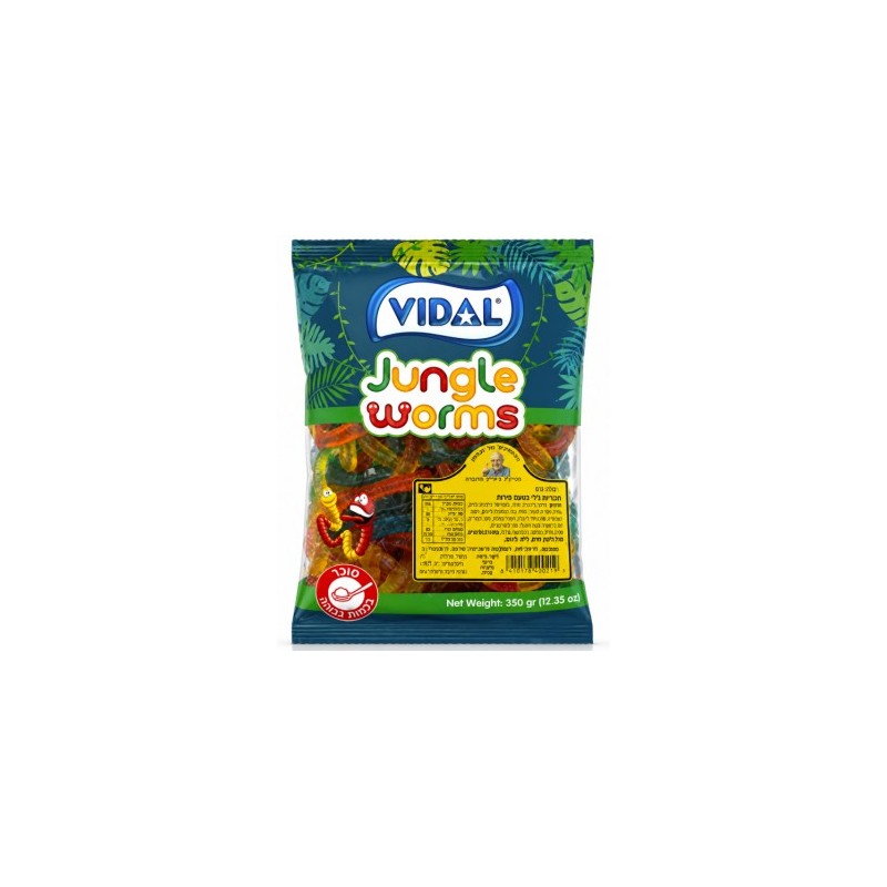 Bonbons gélifiés Vidal Serpents aux fruits