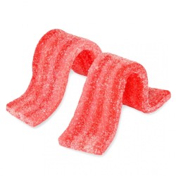 Lanières acidulées à la fraise